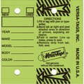 Car Dealer Depot Genuine Versa-Tag Key Tags: Lime Pk 420